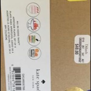 New in Box Kate Spade dessert/appetizer plates